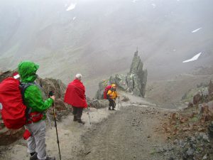 Abstieg von der Similaunhütte