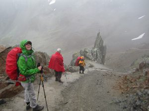 Abstieg von der Similaunhütte
