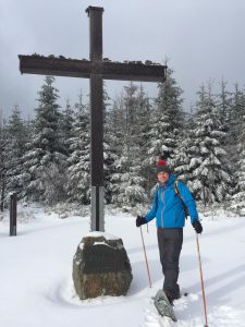 Schneeschuhlaufen am Langenberg (Höchste Berg in NRW)