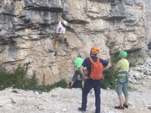 Beim gemeinsamen Projektieren – Maike, Erik, Klaus, Jens